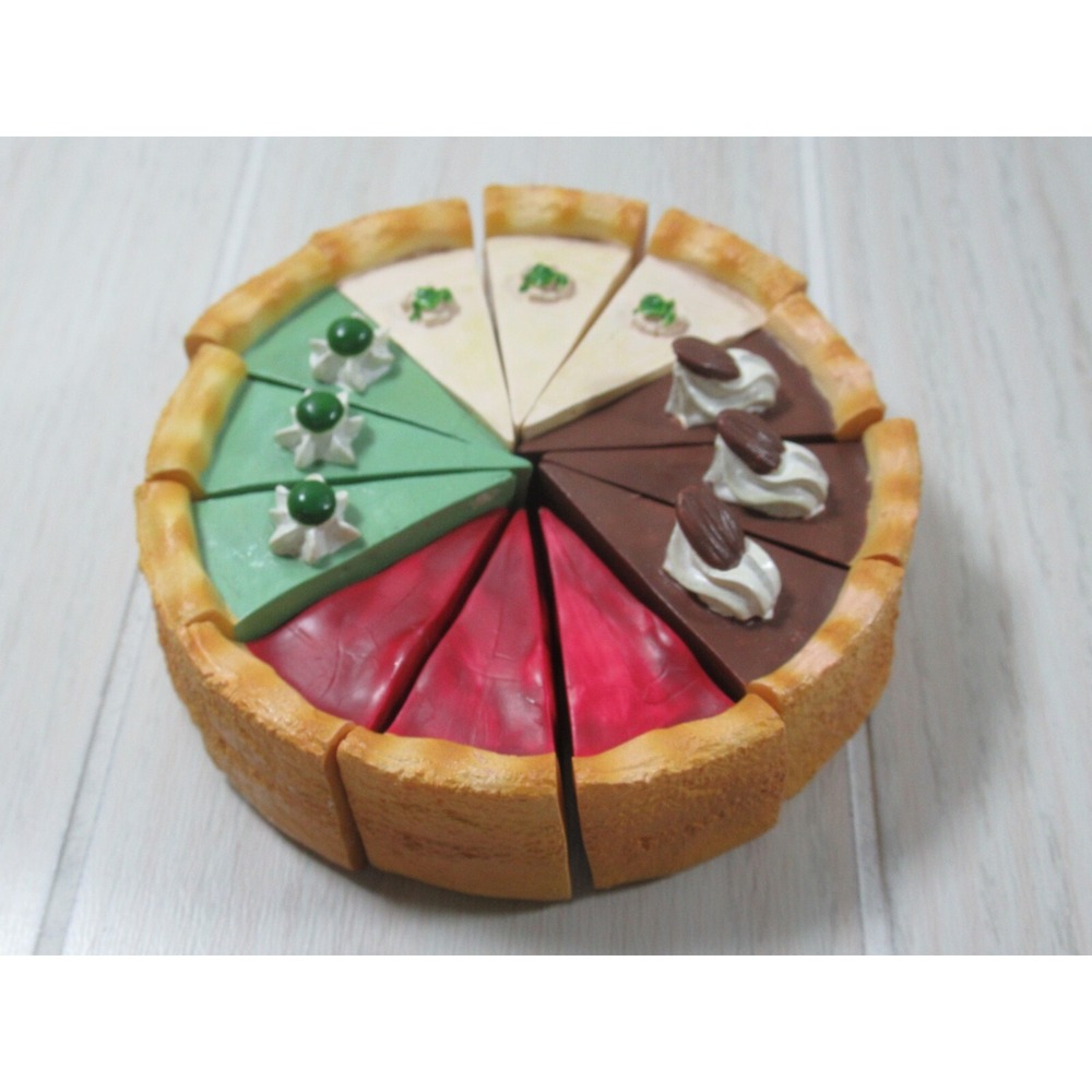 pretend play food realistic mini cheesecake 4 flavor play food almost doll sized